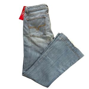 Kimes Ranch Jennifer Sugar Fade High Rise Trouser Jeans Size 12/32 NWT